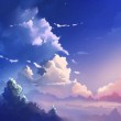 在口里打√的符号